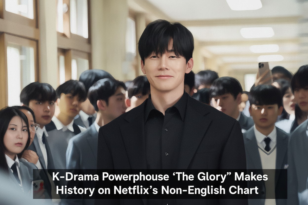 K-Drama Powerhouse 'The Glory' Makes History on Netflix's Non-English Chart